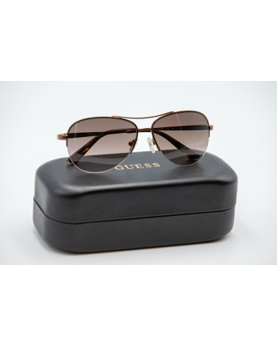 C/З GUESS GU7468 48F (коричневий)